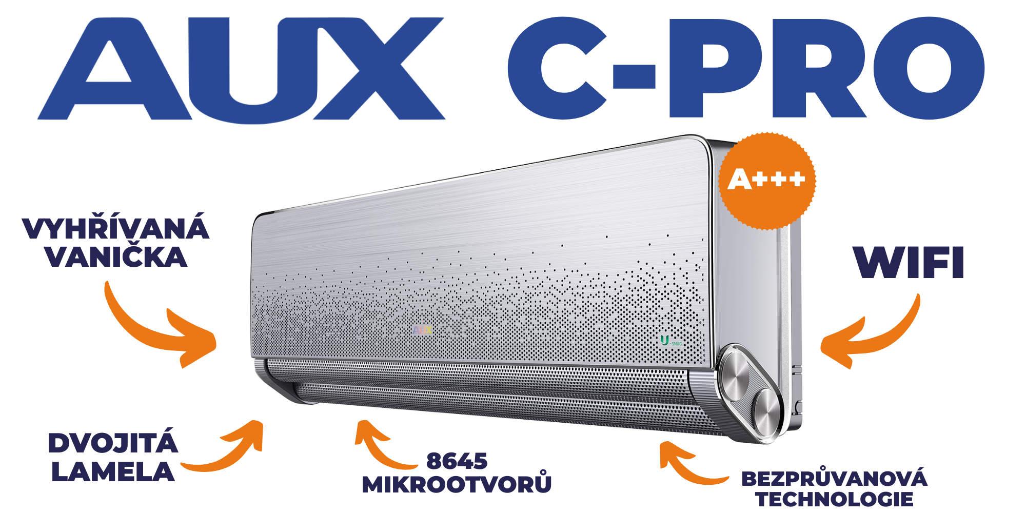 AUX Q-Smart Baner Mierka 110 20x10cm